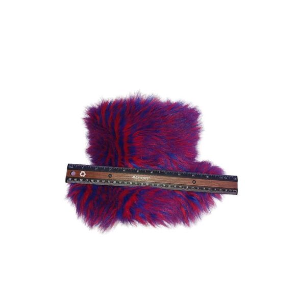 Fuzzy Bucket Festival Hat in Purple Floppy Hat Fur - Picture 2 of 8
